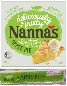 Nanna's Apple Pie 600g